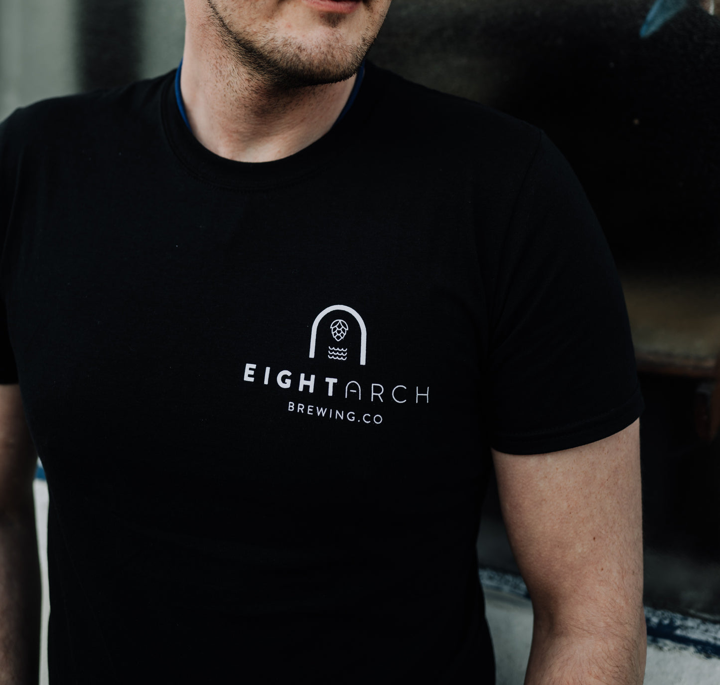 Eight Arch Short Sleeve T-Shirt Black